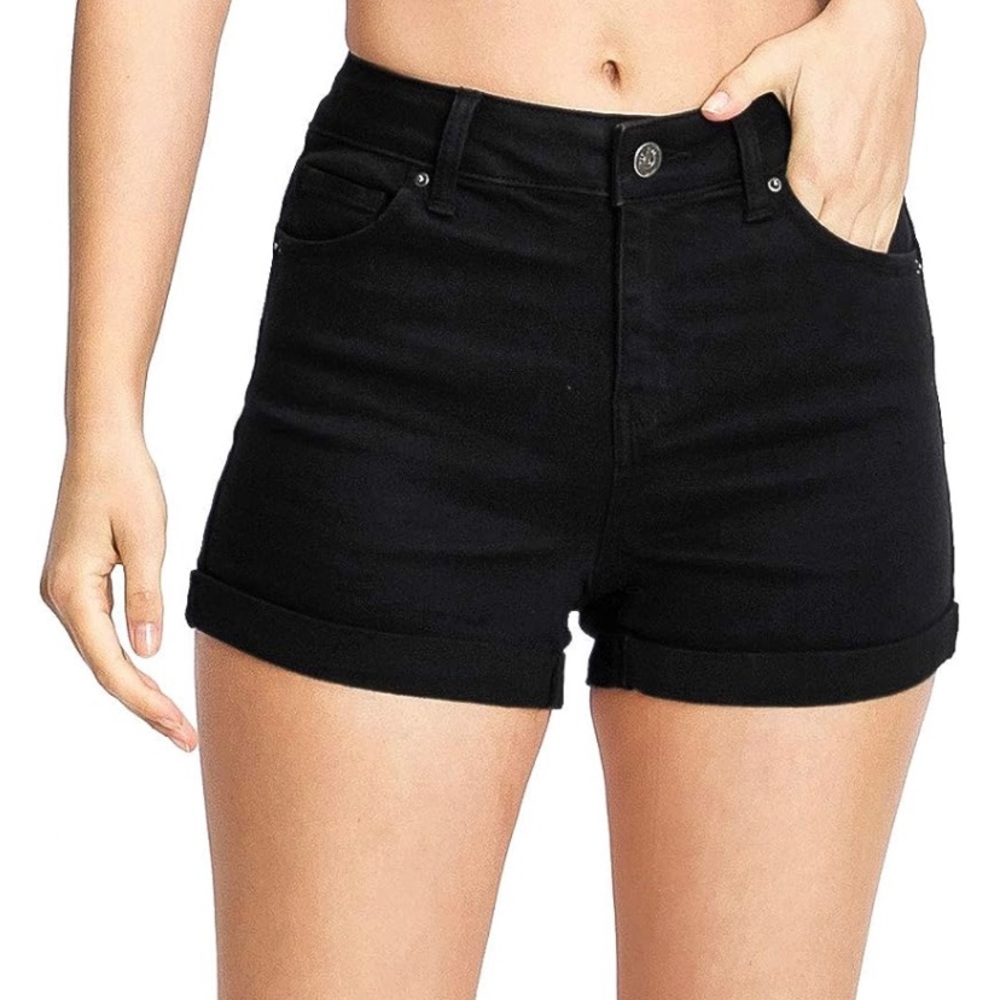 Wax Jean “Stretch For Days” Women’s Black Shorts